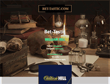 Tablet Screenshot of bet-tastic.com